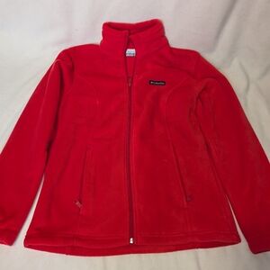 Columbia Red Fleece Jacket